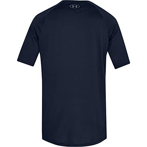 Under Armour UA Tech 2.0 SS Tee, T-Shirt Uomo, Academy Blue, XL