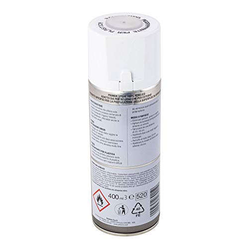 Arexons 3441 - Primer 100% Acrilico Fondo Aggrappante per Plastica, 400 ml