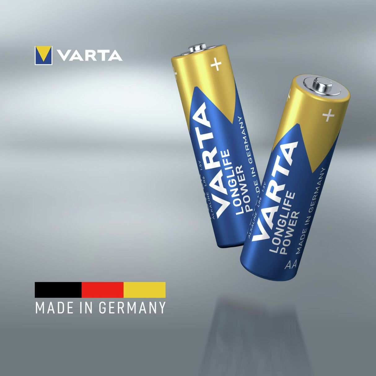 Varta - Batteria alcalina - AA x 8+4 Free - Longlife Power (LR6) [la confezione può variare]