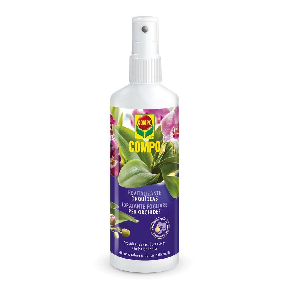 COMPO, Idratante Fogliare per Orchidee, Per tonificare, pulire e idratare le orchidee, 250 ml