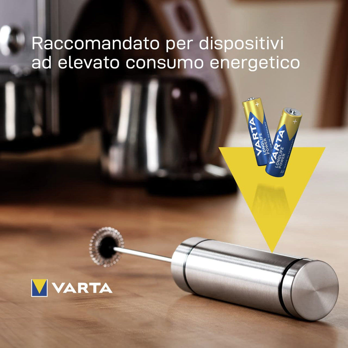 Varta - Batteria alcalina - AA x 8+4 Free - Longlife Power (LR6) [la confezione può variare]