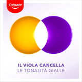 Colgate Dentifricio Sbiancante Max White Purple Reveal 4 Confezioni da 75 ml I Per Denti Bianchi I Sicuro Per Lo Smalto I Contiene Fluoro I Sbiancamento denti I Bianco naturale