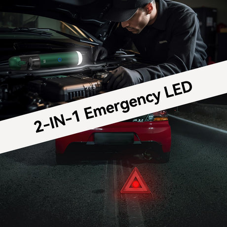 Minthouz Aspirabriciole Senza Fili Auto, 17000Pa Mini Aspirapolvere Portatile e a Carica Rapida con 120W ad Alta Potenza, Aspiratore Auto Potente 3 In 1 con cavo Type-C e luce LED/SOS per auto/casa