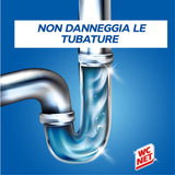 Wc Net Professional - Sturascarichi 5 Azioni in 1, Disgorgante Gel per Scarichi Professionale, con Agenti Salvatubi e Anticalcare, 1000 ml