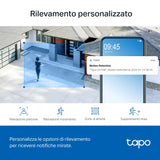 Tapo C510W Telecamera WiFi Esterno QHD 2K, 360° Visuale, Visione Notturna a Colori, Telecamera IP di Sorveglianza, Sensore di Movimento, Impermeabile IP65, Audio Bidirezionale, Alexa