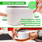 Dispenser Sapone Cucina con Spugna, Appendibile - Erogatore Dosatore per Detersivo Piatti CentralEcomm