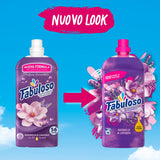 Fabuloso Ammorbidente Lavatrice Concentrato Sensation Magnolia, 224 lavaggi 4x1,25L |Bucato Morbido e Profumato | Profumo di lunga durata | Flacone e tappo sono 100% riciclabili