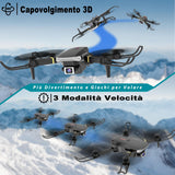 Wipkviey T27 Drone con Telecamera-Droni per Bambini e Principianti, Giocattolo Quadcopter RC, Drone Giocattolo, Drones Pieghevole, Ragazzi e Ragazze, 26-30Mins 2 Batteries